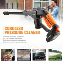 Load image into Gallery viewer, Car Washing Water Gun portable lithium battery wireless spray gun rechargeable car washing machine handheld cleaning equipment
