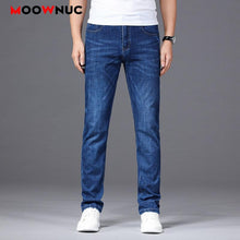 Load image into Gallery viewer, Casual Streetwear Summer Jeans Male Trousers MOOWNUC Pants Classic Mens Jeans Skinny Denim Jeans For Men Slim Designer Straight
