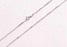 Load image into Gallery viewer, Classic Basic Chain 100% 925 Sterling Silver Lobster Clasp Necklace Chain Fashion Jewelry for Women 40/45CM Snack Chain YNC089
