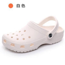 Load image into Gallery viewer, Classic Slip On Garden Clog Shoes Women Quick Drying Summer Beach Slipper Hollow Flip Flop Outdoor Sandals Men Cross Strap shoes
