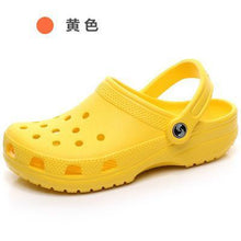 Load image into Gallery viewer, Classic Slip On Garden Clog Shoes Women Quick Drying Summer Beach Slipper Hollow Flip Flop Outdoor Sandals Men Cross Strap shoes
