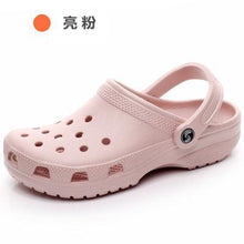 Load image into Gallery viewer, Classic Slip On Garden Clog Shoes Women Quick Drying Summer Beach Slipper Hollow Flip Flop Outdoor Sandals Men Cross Strap shoes
