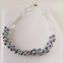 Load image into Gallery viewer, DAIMI 5-6mm Natural Freshwater Pearl Necklace Handmade Pearl Necklace For Women
