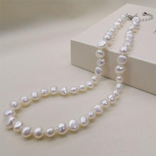 Load image into Gallery viewer, DMNFP398 Natural Freshwater Pearl Necklace Black/White/Pink/Purple Pearl Necklace Fine Pearl Jewelry For Women
