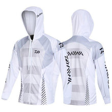 Load image into Gallery viewer, Daiwa Clothes Fishing Shirt Jacket Ice Silk Quick Dry Sports Clothing Sun Protection Face Neck Anti-uv Breathable Fishing Hooded

