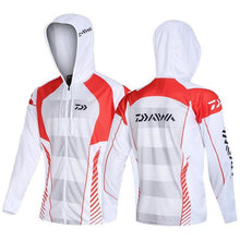 Load image into Gallery viewer, Daiwa Clothes Fishing Shirt Jacket Ice Silk Quick Dry Sports Clothing Sun Protection Face Neck Anti-uv Breathable Fishing Hooded
