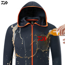 Load image into Gallery viewer, Daiwa Shirt Breathable Fishing Clothing Men Waterproof Fishing Shirts Long Sleeve Fishing Jacket Quick Drying Fishing Clothes
