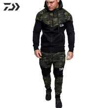 Load image into Gallery viewer, Daiwa Suit for Fishing Suit Men Camouflage Fishing Shirt Long Sleeve In Fishing Clothing Fishing Jacket Pants Sportswear Casual
