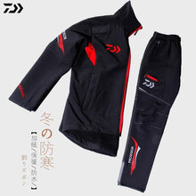 Load image into Gallery viewer, Daiwa Windproof Waterproof Fishing Clothing Quick Dry Fishing Jacket and Pants Outdoor Sports Fishing Shirts Men Fishing Suit
