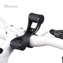 Load image into Gallery viewer, Deemount Bicycle Headlight Speedometer Mount Bracket Bike Handlebar Install Extender V-shaped Double Bar Stand Support Holder
