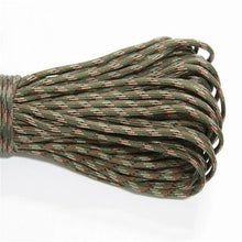 Load image into Gallery viewer, Diving Climbing Outside Seven-core Umbrella Rope Reel Finger Spool Round Nylon Line Cord Rope Replacement for Underwater 10M
