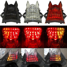 Load image into Gallery viewer, E-Mark Chrome Led Integrated Taillight Tail Brake Turn Signal Light For BMW HP4 S1000R S1000RR 2009-2018 10 11 12 13 14 15 16 17
