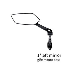 Load image into Gallery viewer, EasyDo Bicycle Rear View Mirror Bike Cycling Wide Range Back Sight Reflector Adjustable Left Right Mirrors
