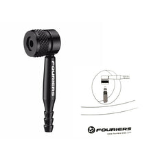 Load image into Gallery viewer, FOURIERS VL-PE005 Disc Wheel 90 Degree Adapter  Fix MTB Road Bicycle Presta Pump Valve Rim Adapter Convert Connector
