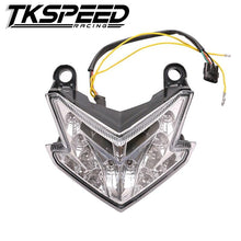 Load image into Gallery viewer, FREE SHIPPING Smoke Red White Integrated LED Tail Light Signal FOR Kawasaki Ninja ZX6R 636 Z800
