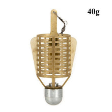 Load image into Gallery viewer, Fishing Bait Cage 20g/30g/40g/50g Connector Sinker Feeder Bait Holder Thrower Carp Fishing Feeder Tackle Tool
