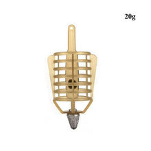 Load image into Gallery viewer, Fishing Bait Cage 20g/30g/40g/50g Connector Sinker Feeder Bait Holder Thrower Carp Fishing Tackle Tool Accessories new
