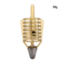 Load image into Gallery viewer, Fishing Bait Cage 20g/30g/40g/50g Connector Sinker Feeder Bait Holder Thrower Carp Fishing Tackle Tool Accessories new
