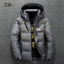 Load image into Gallery viewer, Fishing Clothing Daiwa Jacket Winter Fishing Suits Daiwa Clothing Thicken Warm Zipper Pocket Fishing Shirts Men Fishing Clothes
