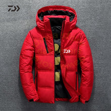 Load image into Gallery viewer, Fishing Clothing Daiwa Jacket Winter Fishing Suits Daiwa Clothing Thicken Warm Zipper Pocket Fishing Shirts Men Fishing Clothes
