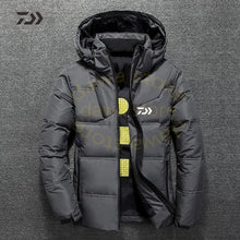 Load image into Gallery viewer, Fishing Clothing Daiwa Jacket Winter Fishing Suits Daiwa Clothing Thicken Warm Zipper Pocket Fishing Shirts Men Fishing Clothes
