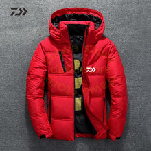 Load image into Gallery viewer, Fishing Clothing Daiwa Jacket Winter Fishing Suits Daiwa Clothing Thicken Warm Zipper Pocket Fishing Shirts Men Fishing Clothes
