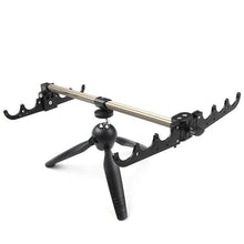 Load image into Gallery viewer, Fishing Rod Holder Aluminum Alloy Fishing Pole Pod Bracket Fishing Rod Stand Fishing Holder for Rod Tackle Fishing Accessory
