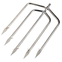 Load image into Gallery viewer, Fishing Tools Stainless Steel Prong Harpoon Fish Fork Fishing Ice Breaker Accessory Tackle Tool
