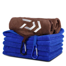 Load image into Gallery viewer, Fishing Towel Fishing Clothing Thickening Non-stick Absorbent Outdoors Sports Wipe Hands Towel Hiking Climbing Fishing Equipment
