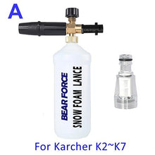 Load image into Gallery viewer, Foam Nozzle High Pressure Soap Foamer Foam Cannon Snow Foam Lance Car Foam Wash for Tornado Karcher K Pressure Washer Car Washer
