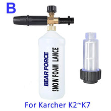 Load image into Gallery viewer, Foam Nozzle High Pressure Soap Foamer Foam Cannon Snow Foam Lance Car Foam Wash for Tornado Karcher K Pressure Washer Car Washer
