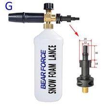 Load image into Gallery viewer, Foam Nozzle Snow Foam Lance Foam Bottle Sprayer for Karcher Bosch Interskol Elitech Nilfisk Huter Stihl Pressure Washer Car Wash
