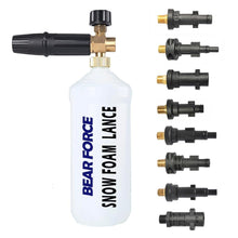 Load image into Gallery viewer, Foam Nozzle Snow Foam Lance Foam Bottle Sprayer for Karcher Bosch Interskol Elitech Nilfisk Huter Stihl Pressure Washer Car Wash
