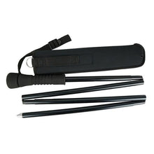 Load image into Gallery viewer, Fold-able Wading Staff Water Depth Safety Warning Coated Adjustable Stainless

