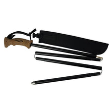 Load image into Gallery viewer, Fold-able Wading Staff Water Depth Safety Warning Coated Adjustable Stainless
