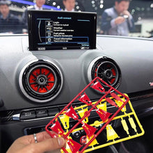 Load image into Gallery viewer, For Audi A3/S3 2014-2016 Car Air Panel Outlet Modified decorative stickers Ventilation trim blade modification RS3 red,yellow
