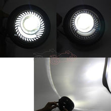 Load image into Gallery viewer, For CG125 GN125 Cafe Racer Bobber Custom Motorcycle Metal Projector DRL LED Front Headlight With Angel Eye Hi/Lo Beam
