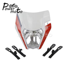 Load image into Gallery viewer, For KTM Headlight Universal Enduro Dual Sport Head Light Front Lamp EXC XC-W XC-F SX SX-F 500 450 350 300 250 Six Days EXC-F
