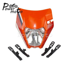 Load image into Gallery viewer, For KTM Headlight Universal Enduro Dual Sport Head Light Front Lamp EXC XC-W XC-F SX SX-F 500 450 350 300 250 Six Days EXC-F
