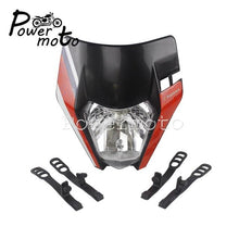 Load image into Gallery viewer, For KTM Headlight Universal Enduro Dual Sport Head Light Front Lamp EXC XC-W XC-F SX SX-F 500 450 350 300 250 Six Days EXC-F
