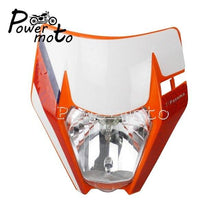 Load image into Gallery viewer, For KTM Headlight Universal Enduro Dual Sport Head Light Front Lamp EXC XC-W XC-F SX SX-F 500 450 350 300 250 Six Days EXC-F
