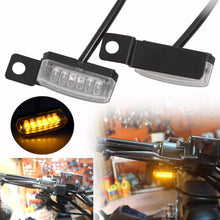 Load image into Gallery viewer, Front Rear LED Mini Turn Signal Light Blinker Light Indicators For Harley Bobber Honda Yamaha Cafe Racer Scooter ATV Motocross

