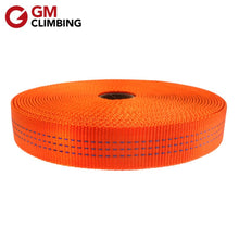 Load image into Gallery viewer, GM CLIMBING Sling Nylon 25mm 9m Tubular Webbing Strap Belt for Rock Climbing Rigging Anchoring Camping Rafting Equipment
