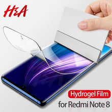 Load image into Gallery viewer, 2Pcs 100D Hydrogel Film For Xiaomi Redmi note 8 8A 7 7A 6 6A 5 Plus Screen Protector For Redmi Note 5 7 8 Pro 5 Soft Film
