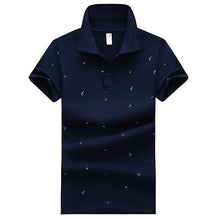 Load image into Gallery viewer, 2019 Men Summer Deer Print Polo Shirt Short Sleeve Slim Fit Polos Fashion Streetwear Tops Men Shirts Sports Casual Golf Shirts
