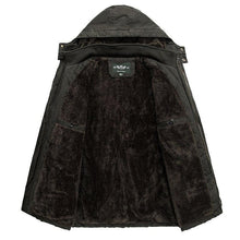 Load image into Gallery viewer, 8XL Oumor Men Winter Long Casual Military Army Warm Jacket Parkas Coat Men Autumn Cotton Thick Fleece Pockets Cargo Parkas Men
