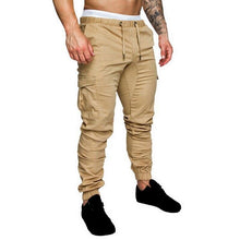 Load image into Gallery viewer, Autumn Cargo Pants Men New 2019 Casual Skinny Joggers Sweatpants Elastic Long Trousers Pantalon homme Military Army Cargo Pants
