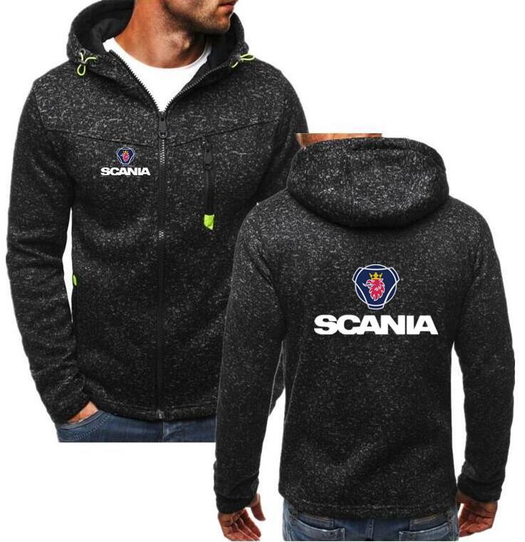 2019 Men Autumn and winter hoodies men Top Quality Printed Saab SCANIA hoodie sweatshirt cotton Long sleeve fleece streetweart