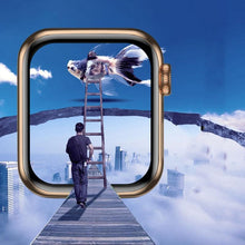 Load image into Gallery viewer, 3D Full Cover Tempered Glass for Apple Watch Series 3 2 1 38MM 42MM Screen Protector for iWatch 4 5 40MM 44MM Full Gule Glass
