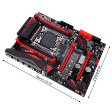 Load image into Gallery viewer, HUANANZHI X99 Motherboard with M.2 NVMe Slot LGA2011-3 DDR3*4 DR3 ECC REG Channel USB 3.0 SATA 3.0 Ports
